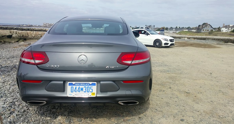 Illustration for article titled The 2017 Mercedes C300 Coupe Looks Good And Drives Good Also